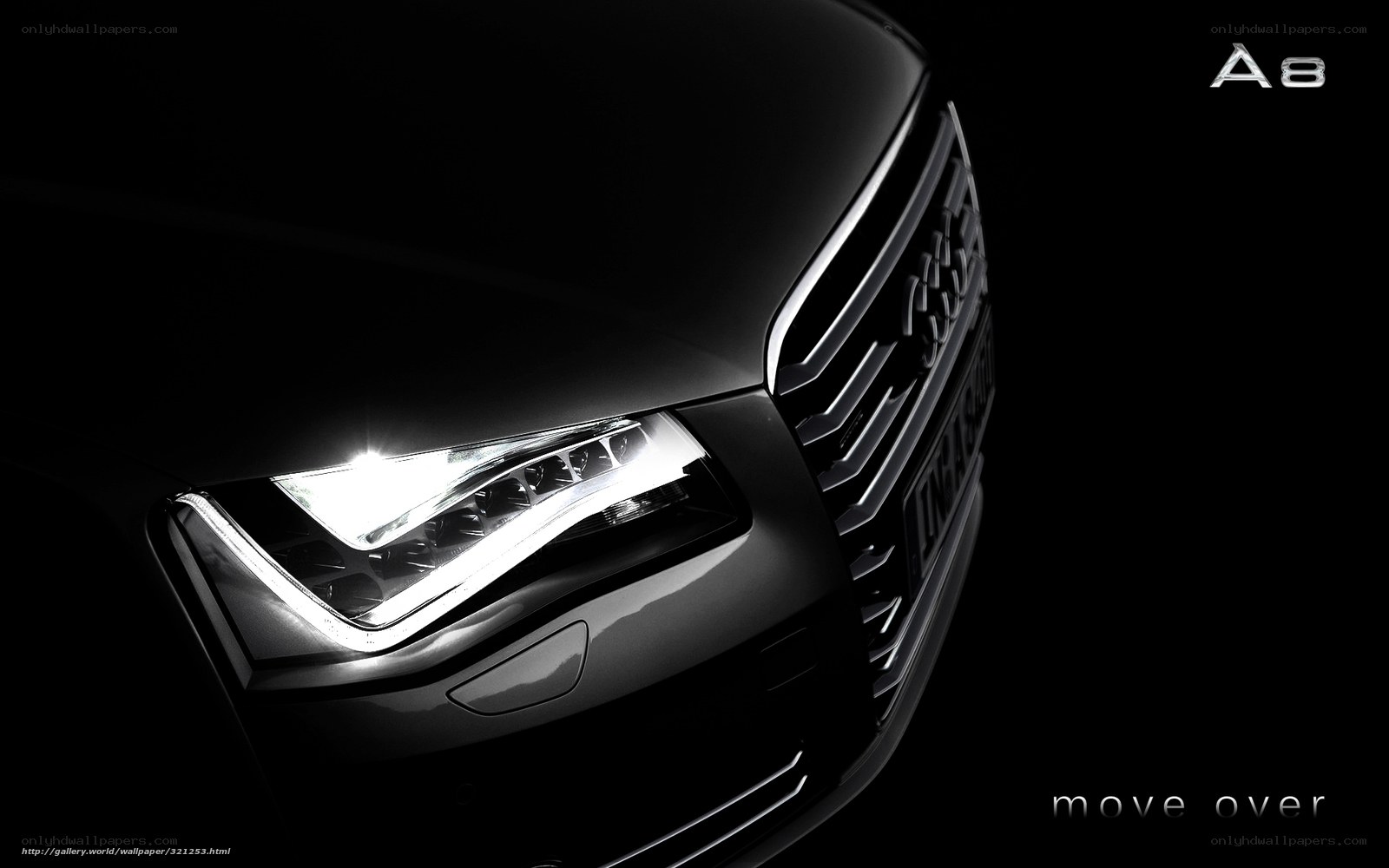 Audi A8 front view