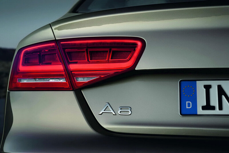 Audi A8 rear view
