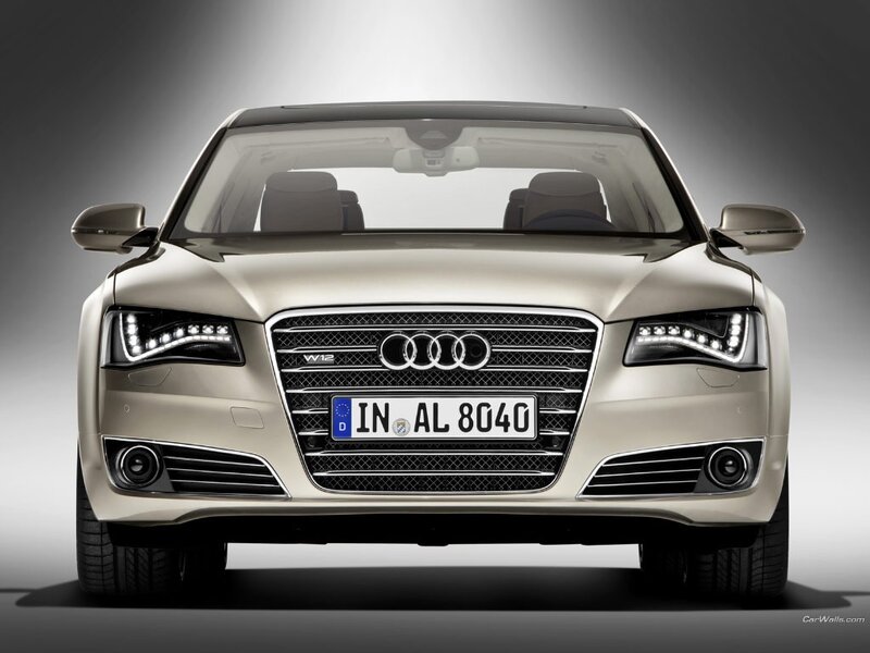 Audi A8 W12 front view