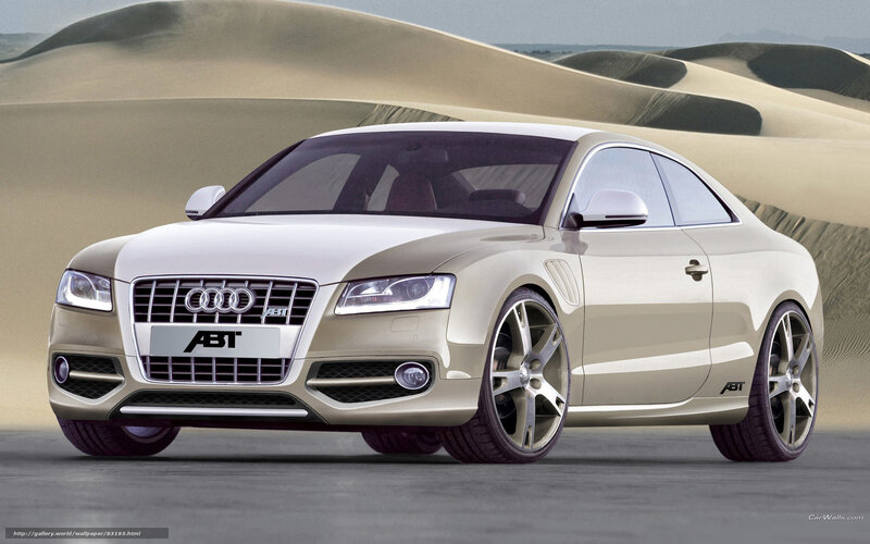 Audi ABT in desert