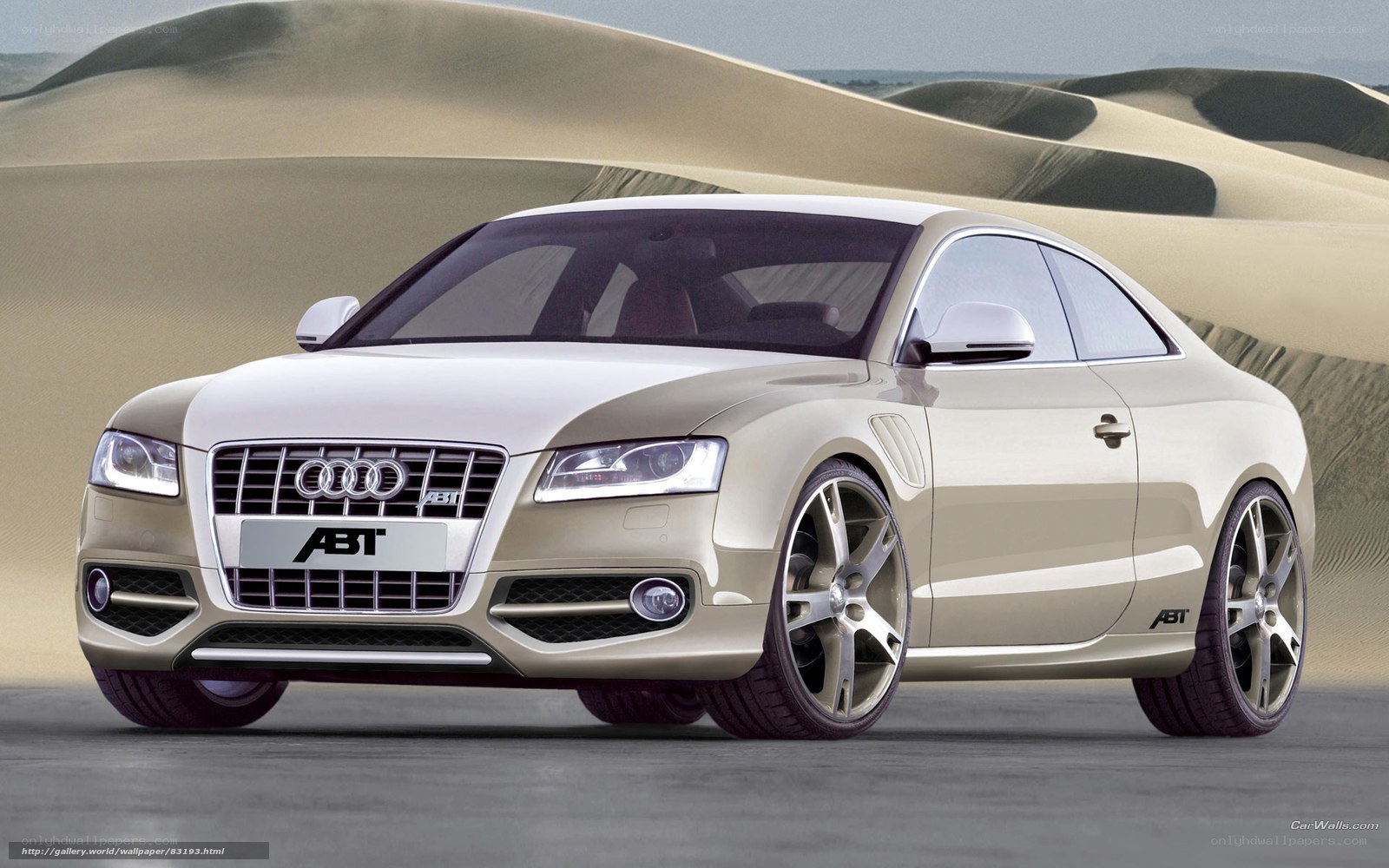 Audi ABT in desert