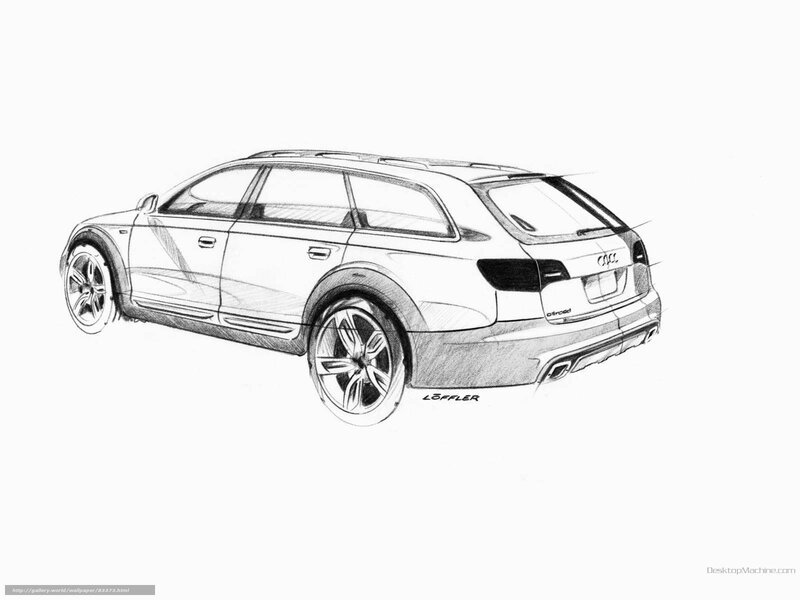 Audi allroad sketch