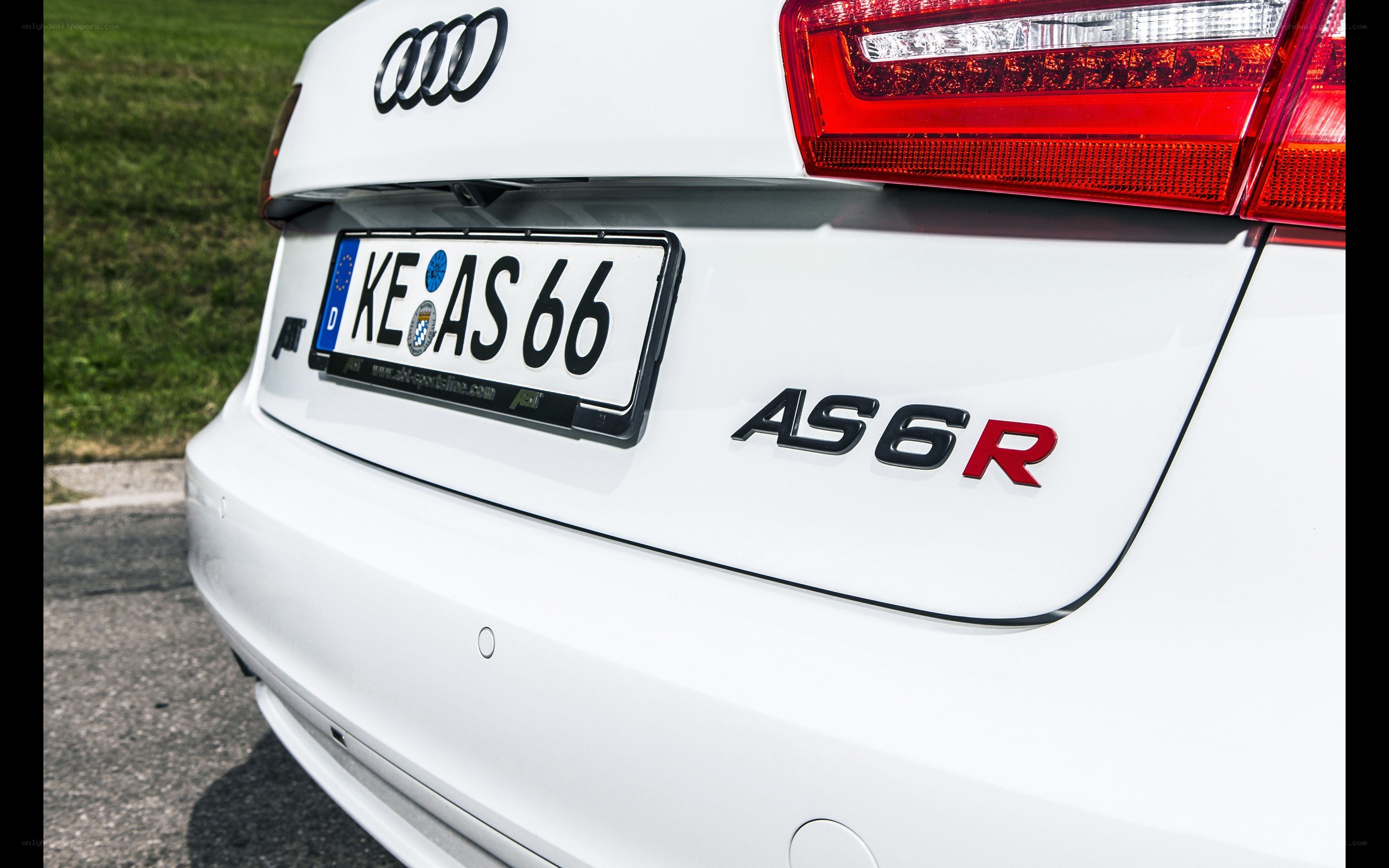 Audi AS6R rear view