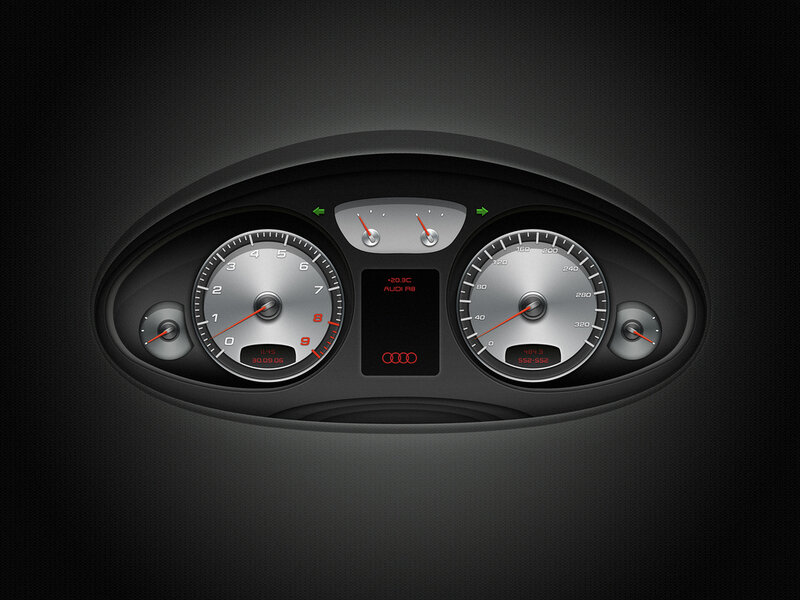 Audi Car Dashboard