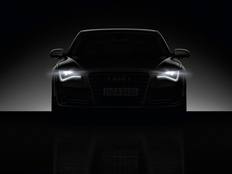 Audi car front view