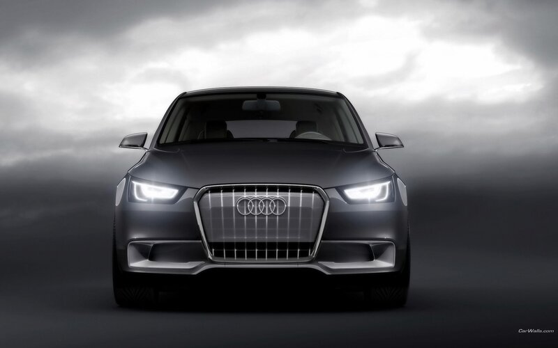 Audi car front view