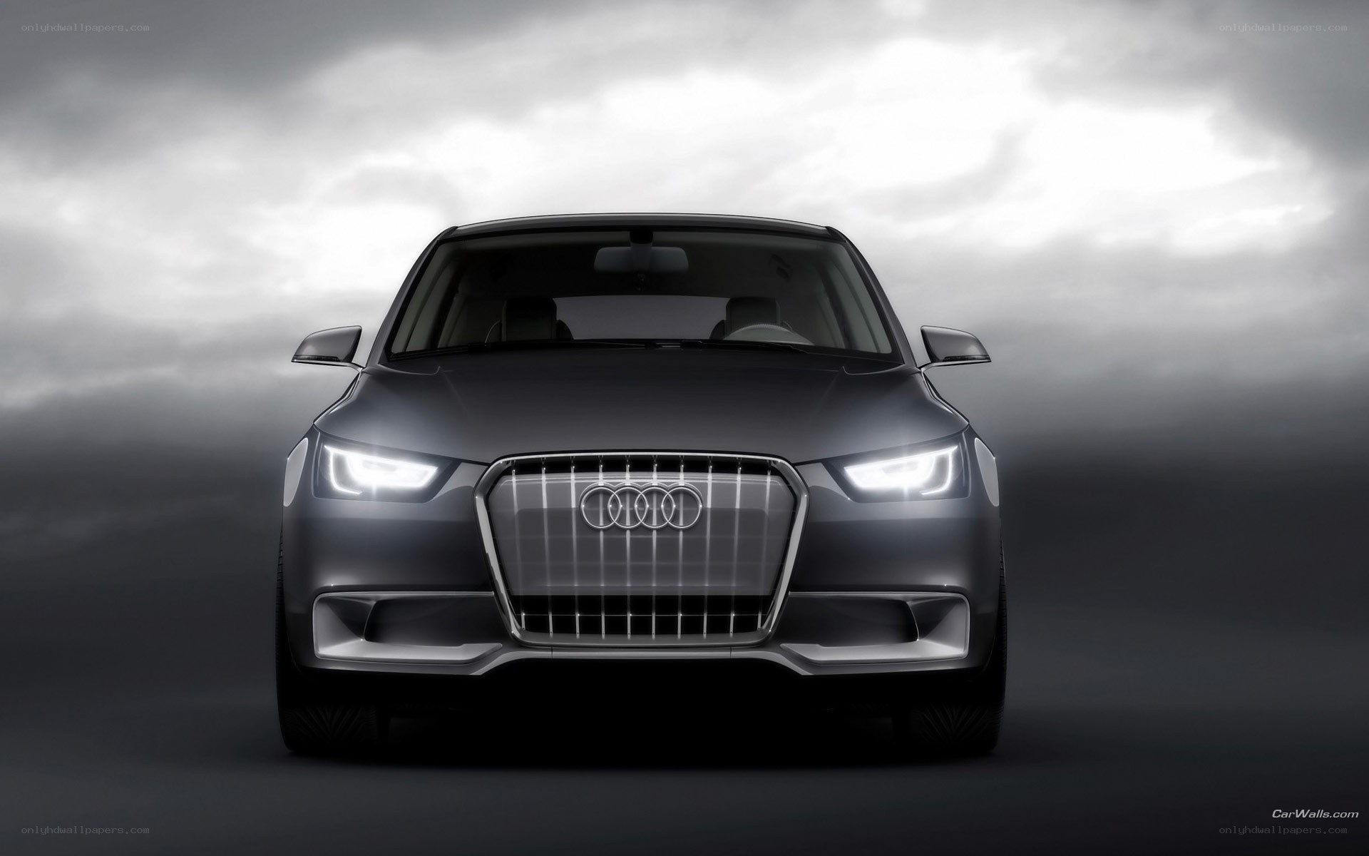 Audi car front view