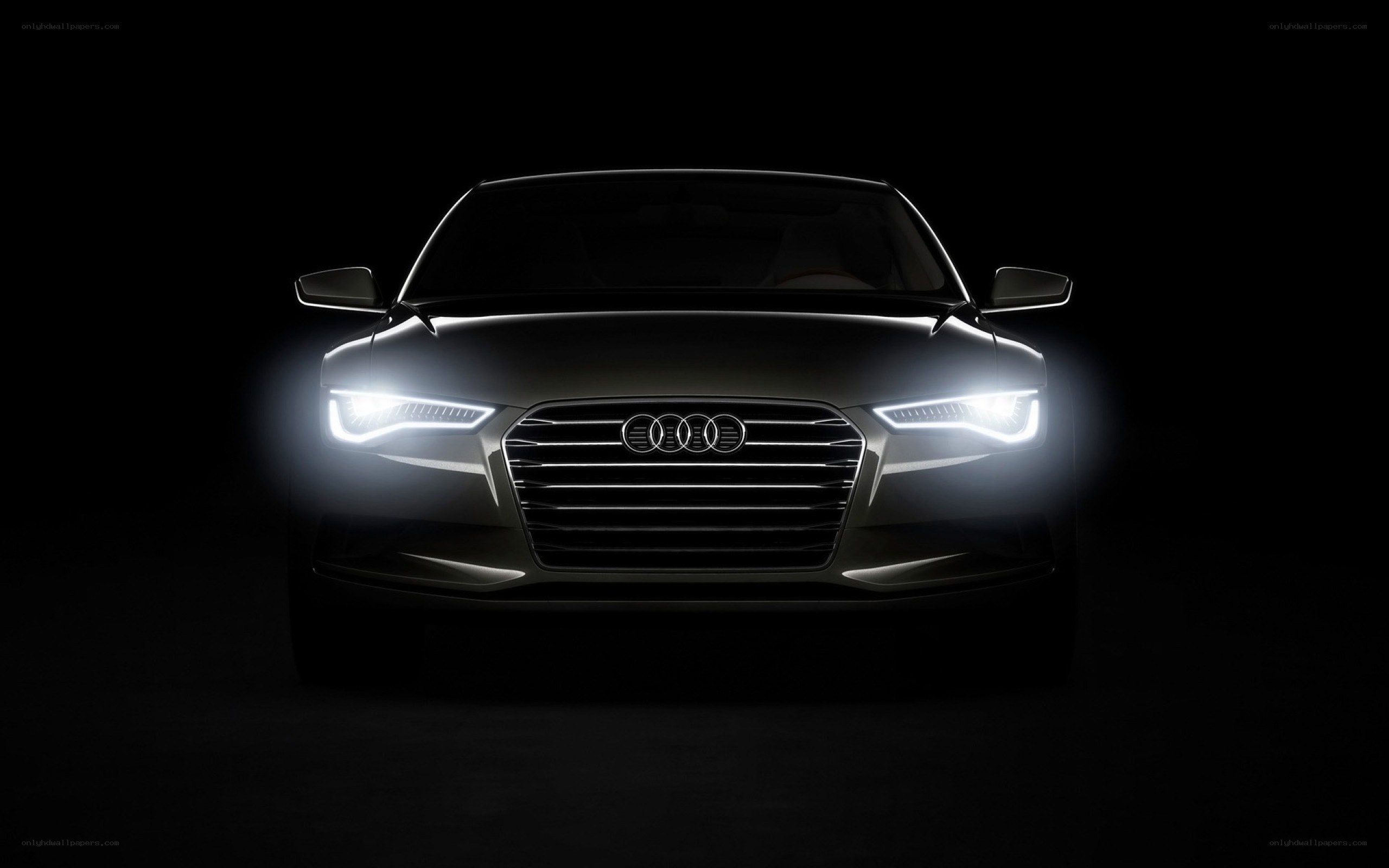Audi car front view