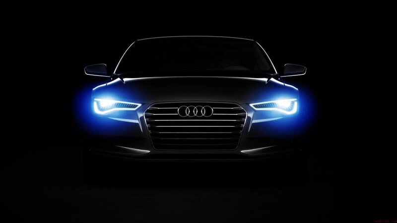 Audi car front view