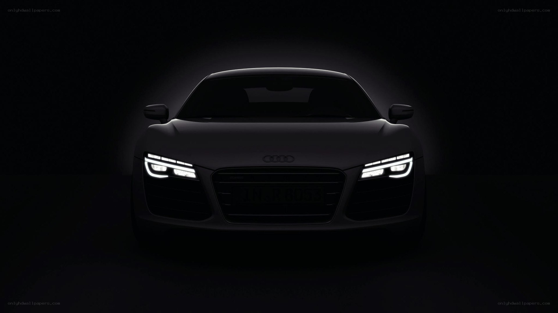 Audi car front view