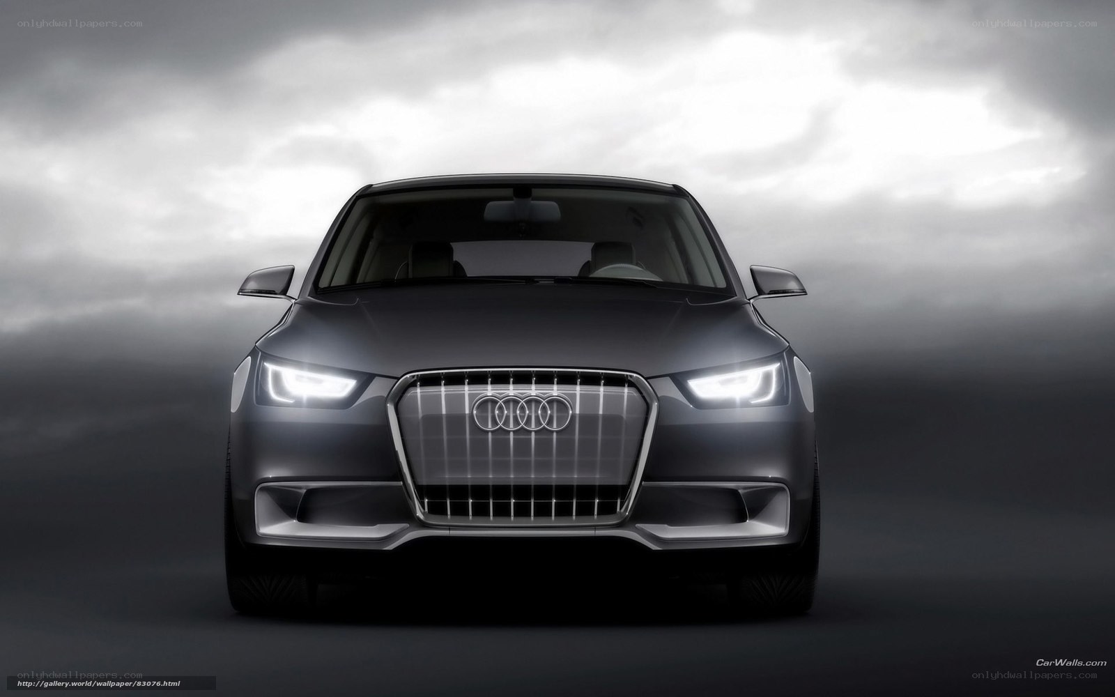 Audi car front view