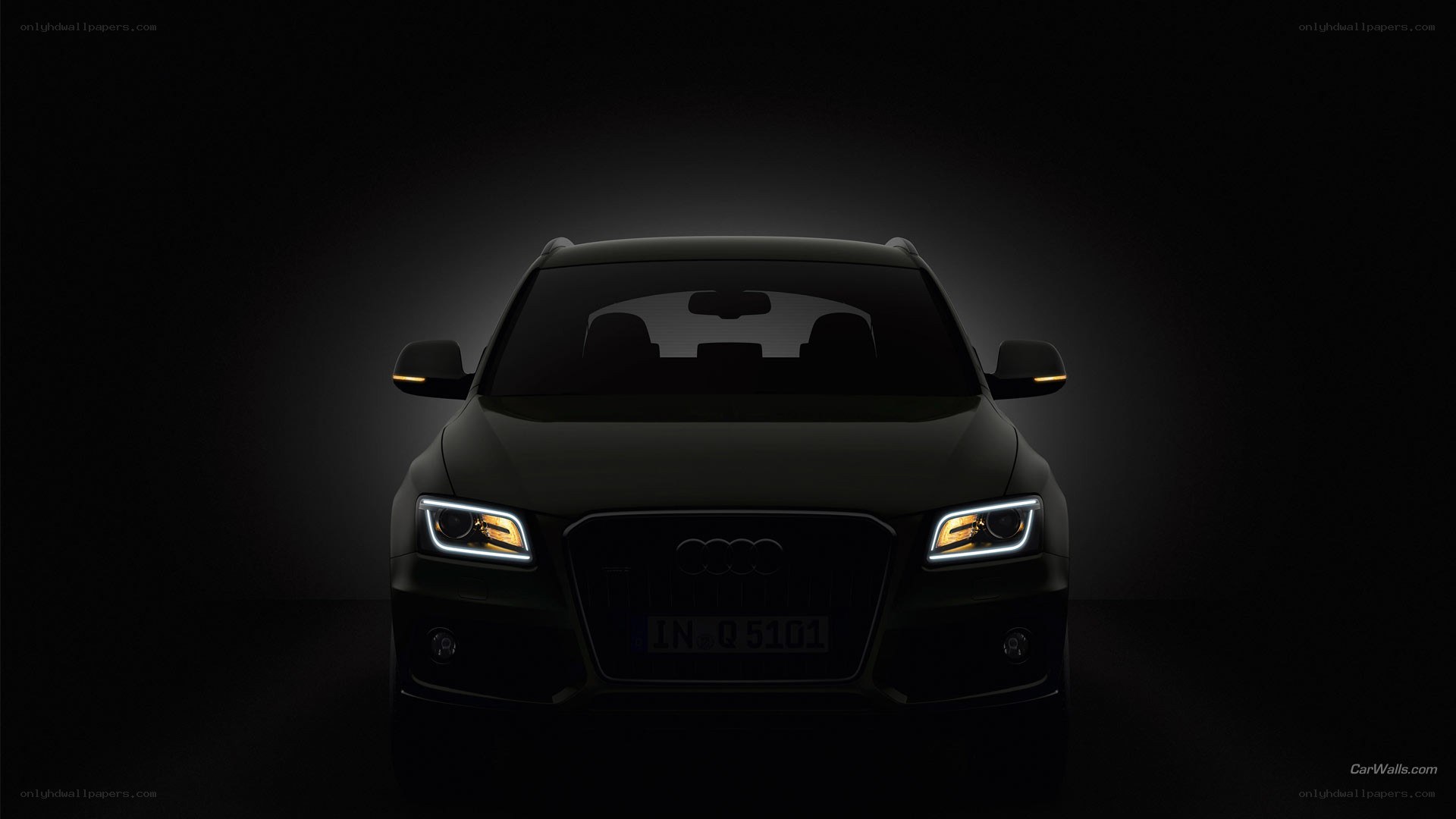 Audi car front view