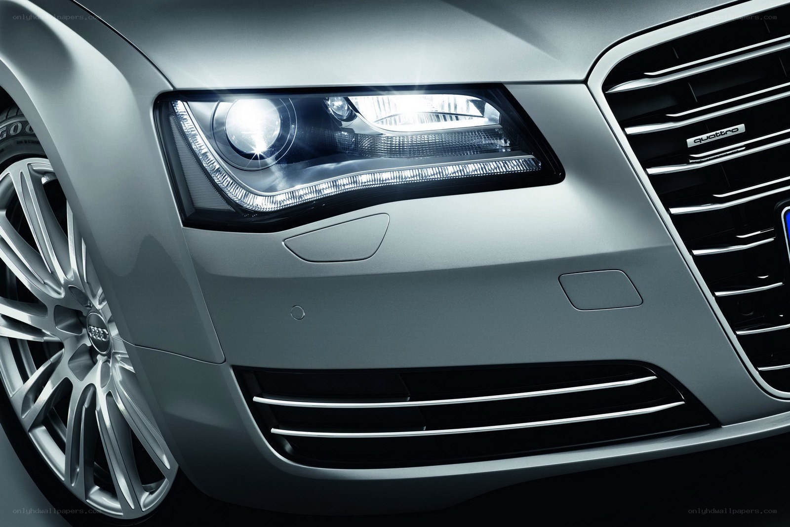 Audi car front view