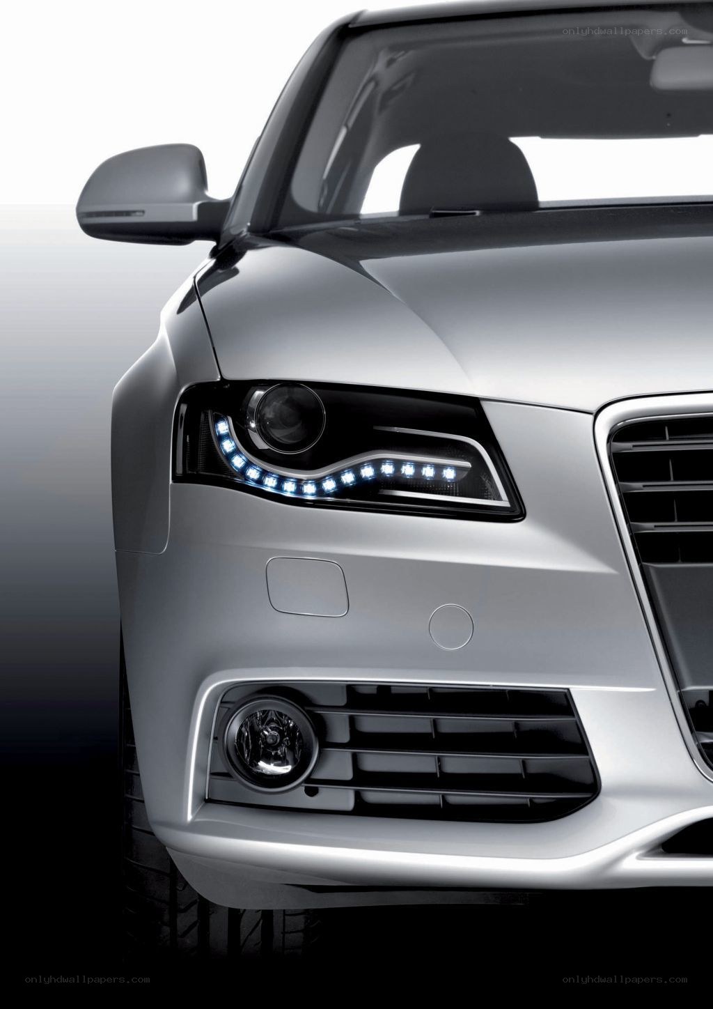Audi car front view