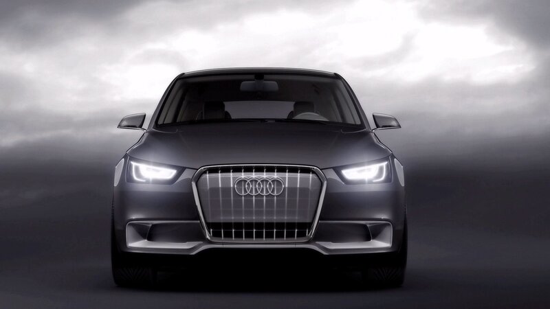 Audi car front view