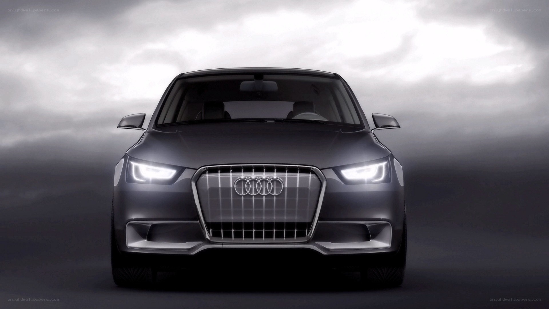Audi car front view