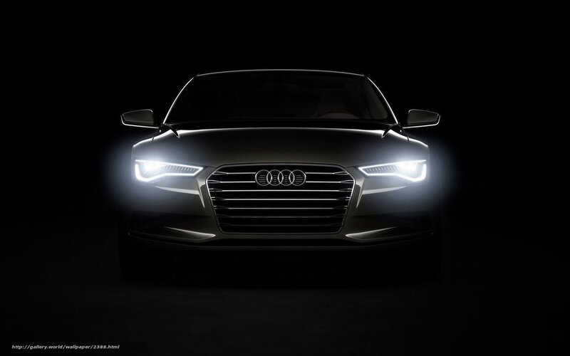 Audi car front view