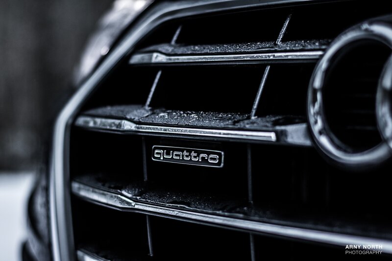 Audi Car Grille — Black