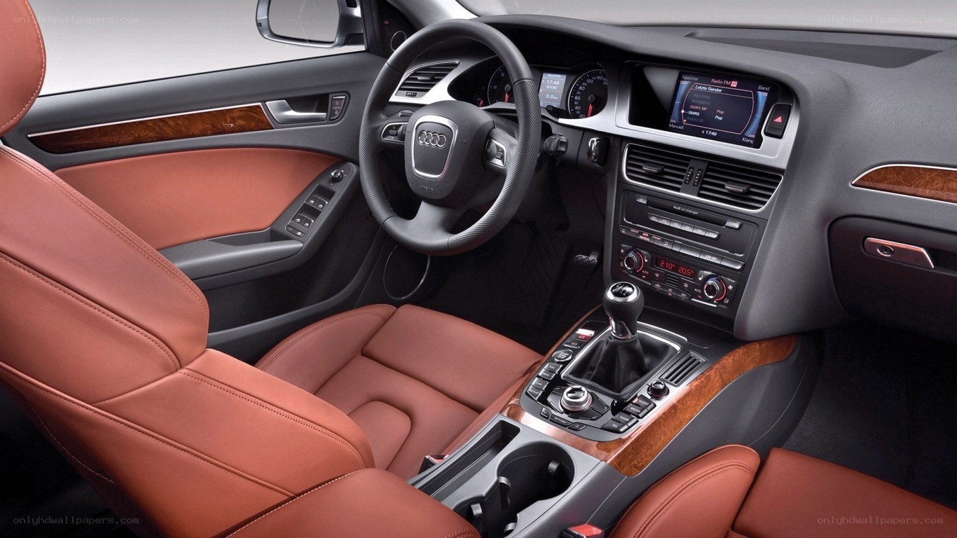 Audi car interior