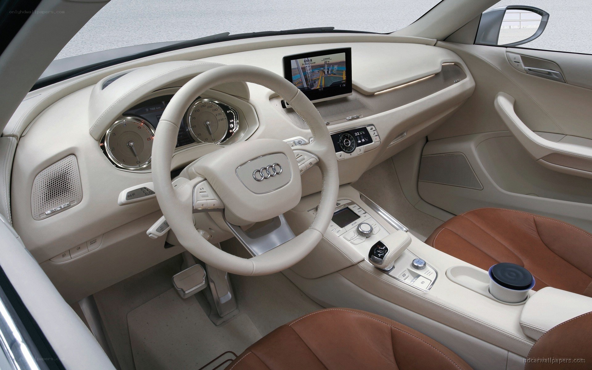 Audi car interior