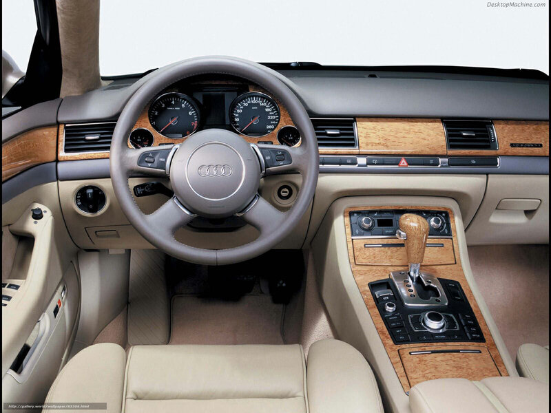 Audi Car Interior — Beige, Neutral, Photograph, Steering Wheel