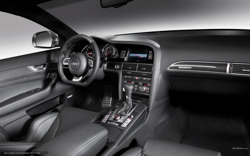 Audi Car Interior — Black, Modern, Photograph, Steering Wheel