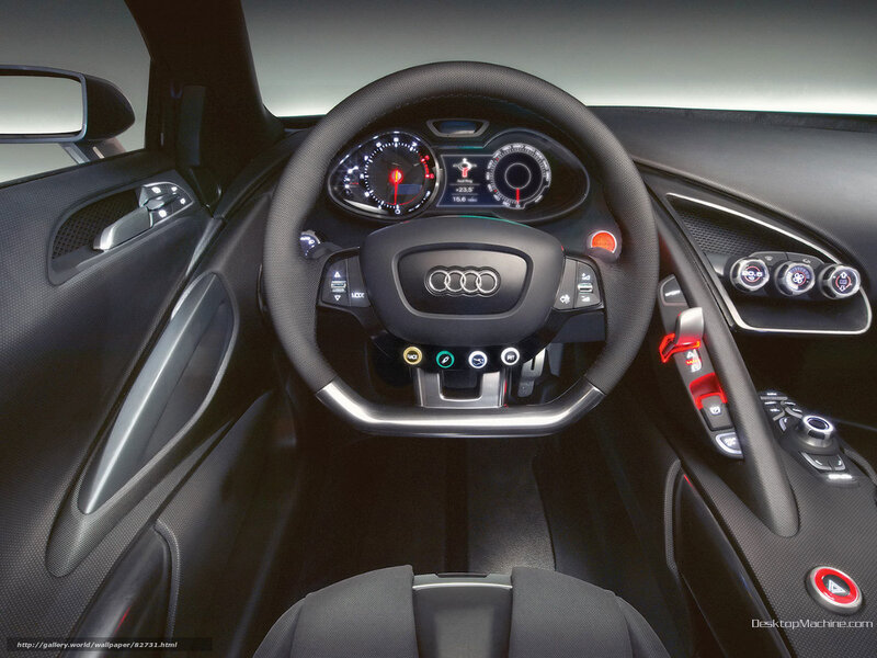 Audi Car Interior — Black
