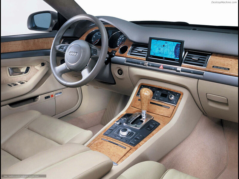 Audi car interior dashboard