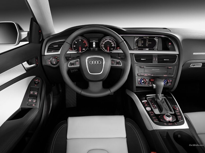 Audi car interior dashboard