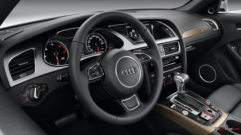 Audi car interior dashboard