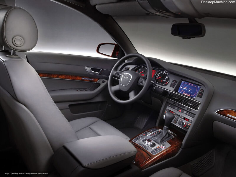 Audi Car Interior — Gray, Modern