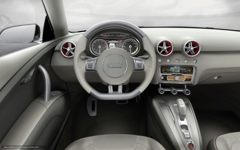 Audi Car Interior — Gray