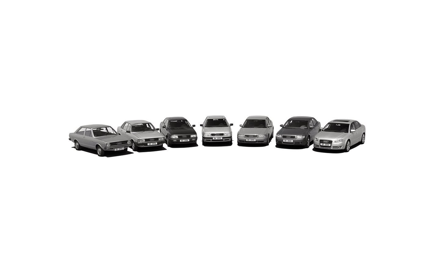 Audi car model evolution