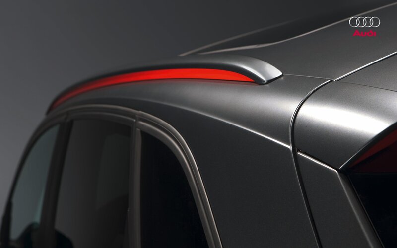 Audi car roof detail
