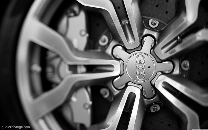 Audi Car Wheel — Black