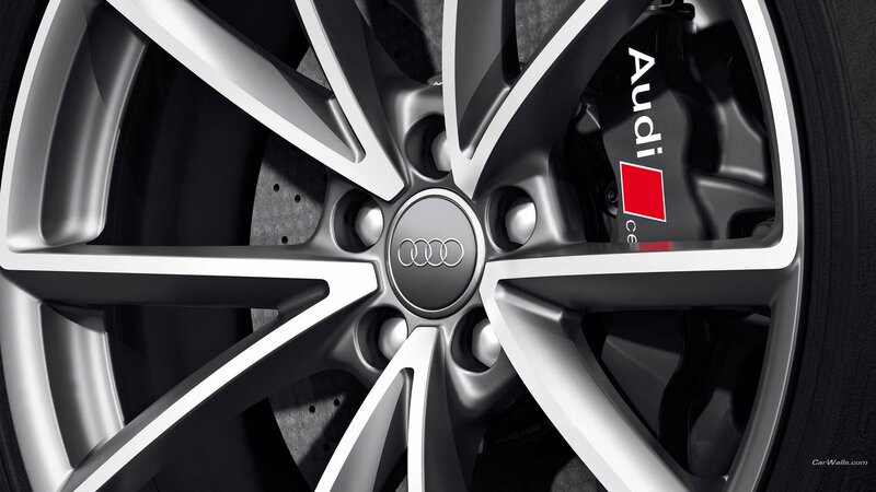 Audi Car Wheel — Silver