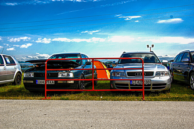 Audi Cars at Outdoor Event