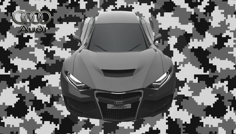 Audi Concept Car — Black