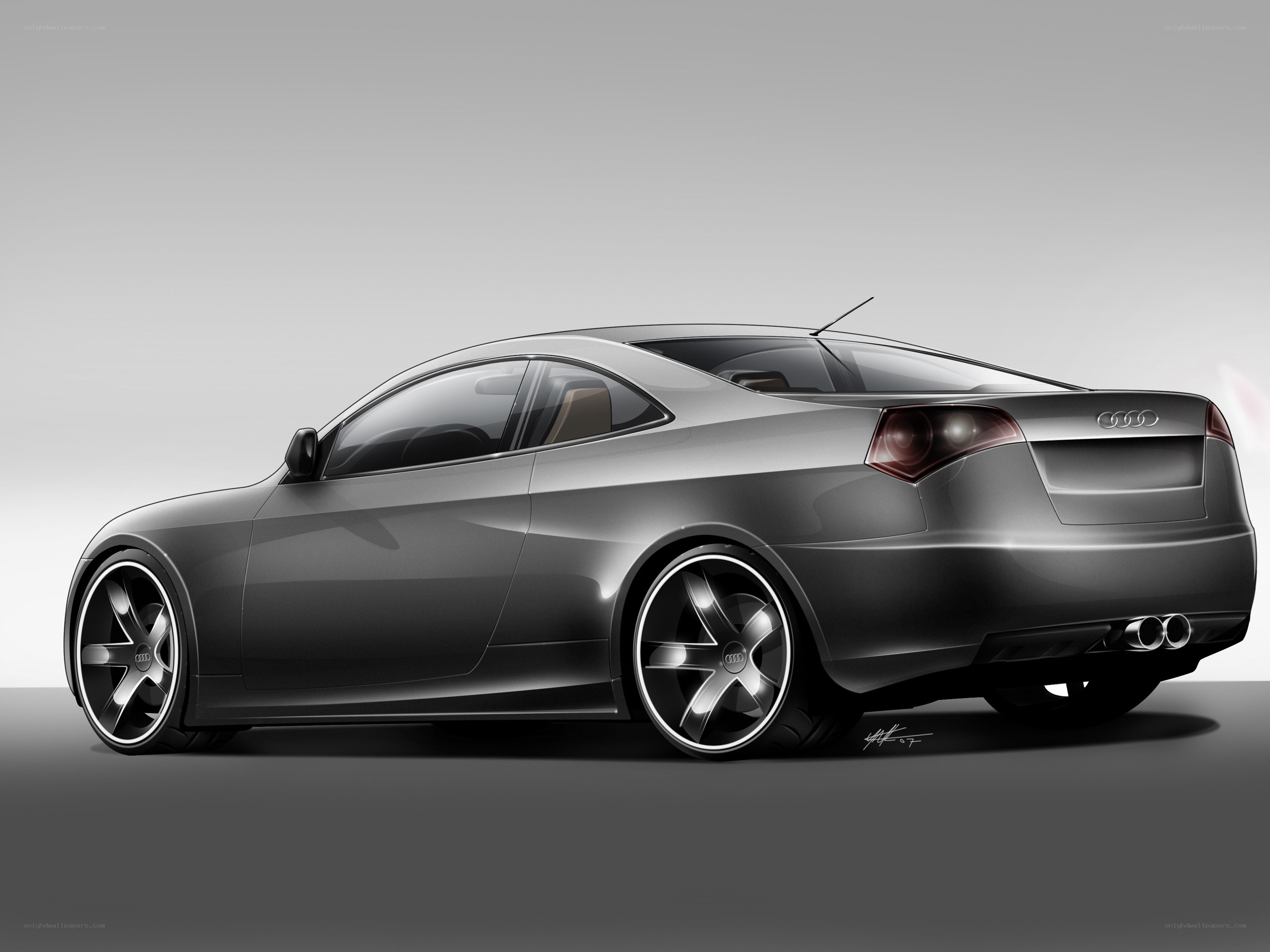 Audi concept car design