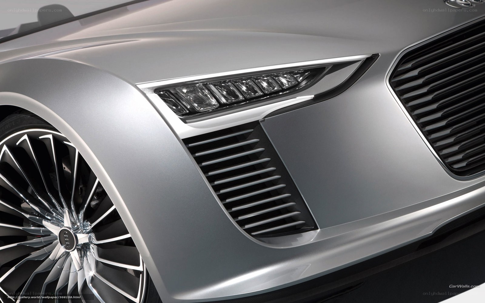 Audi concept car front view