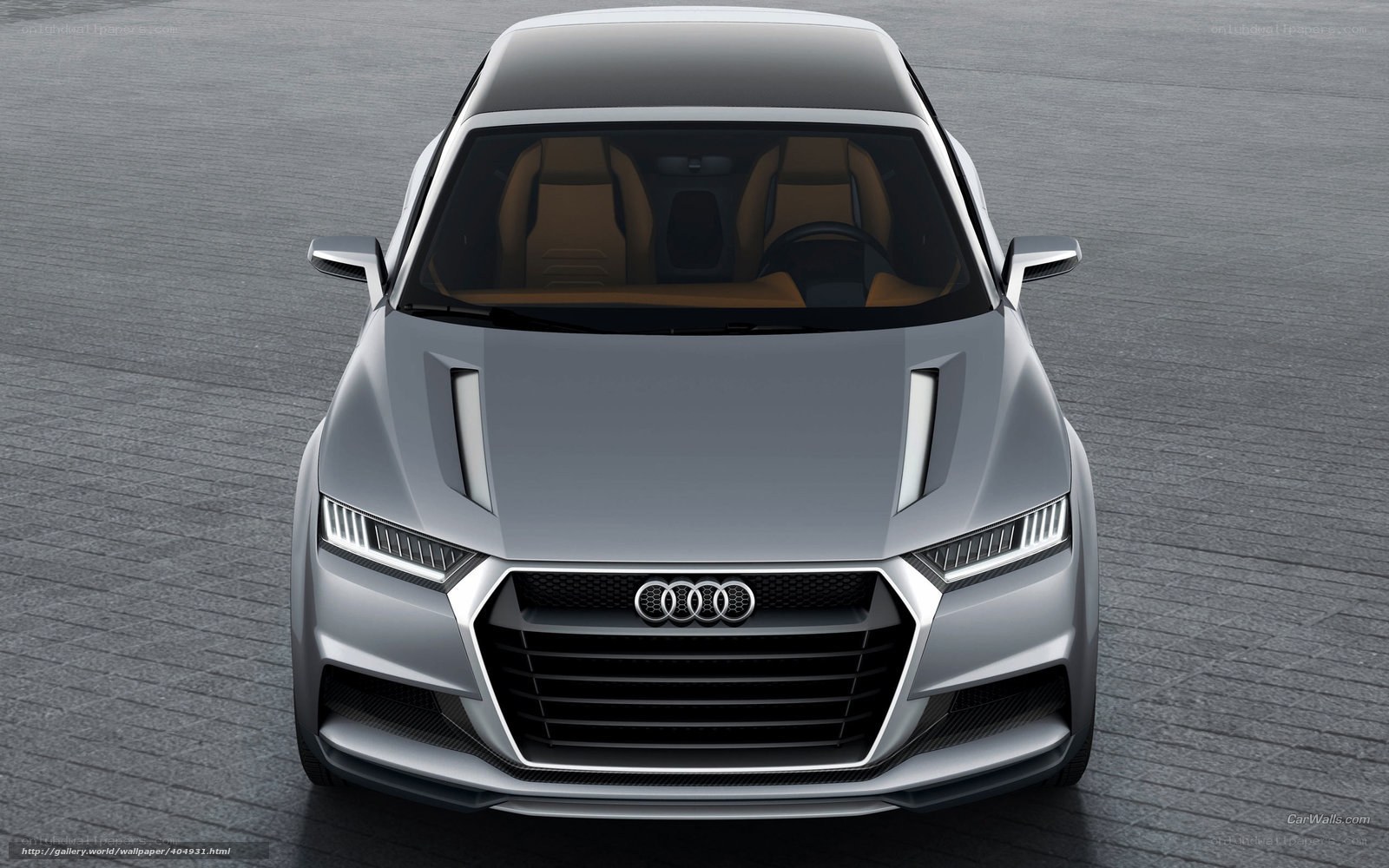Audi concept car front view