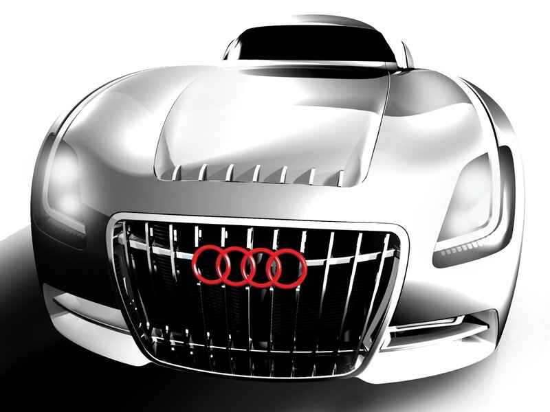 Audi concept car front view