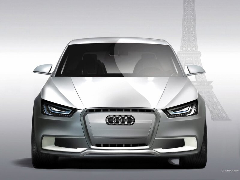 Audi concept car front view