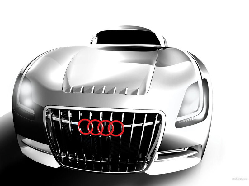 Audi concept car front view