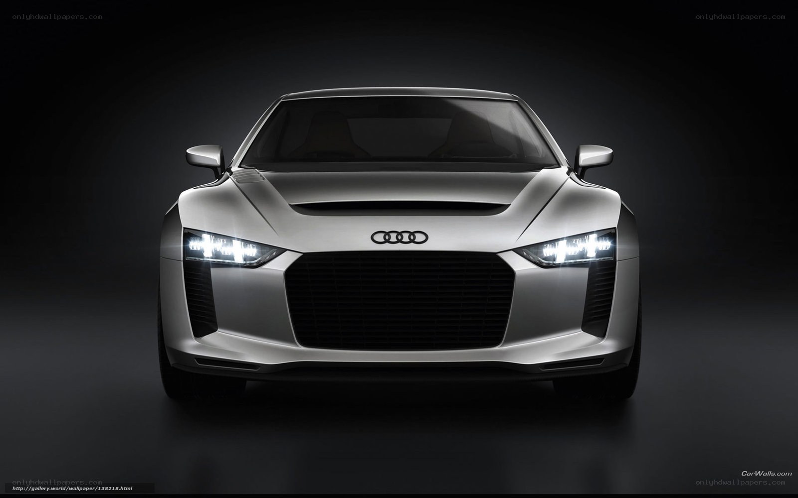 Audi concept car front view