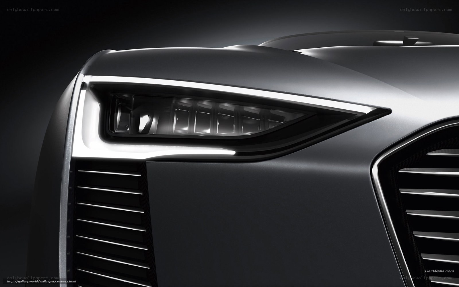 Audi concept car front view
