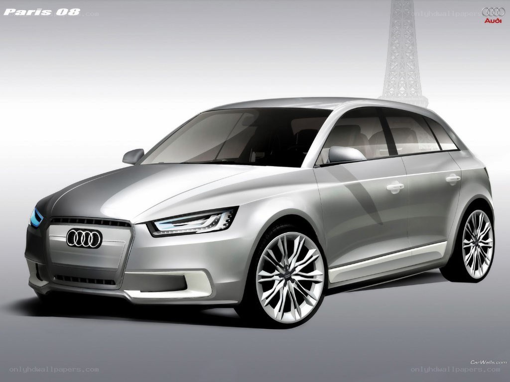 Audi concept car in Paris