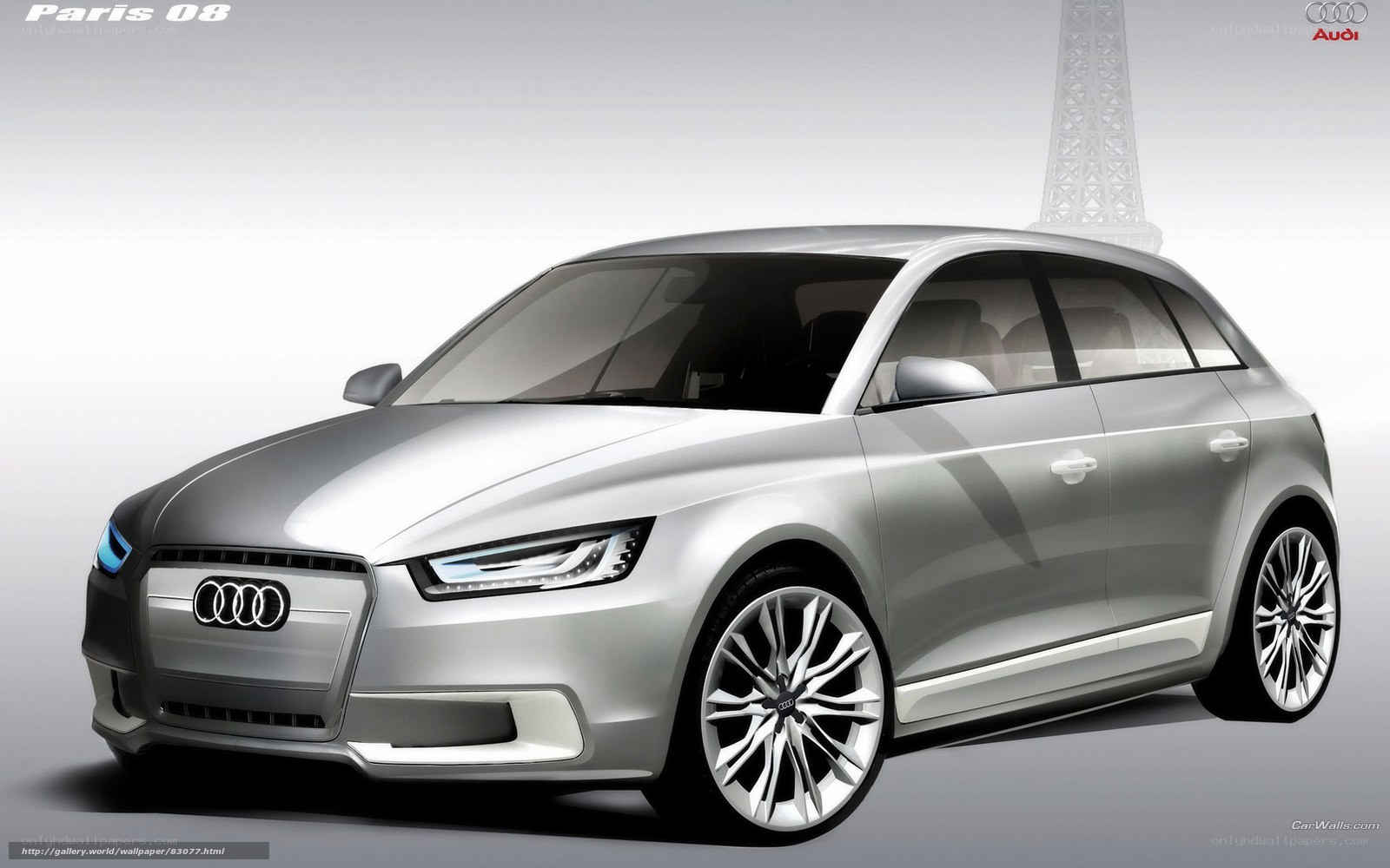 Audi concept car in Paris