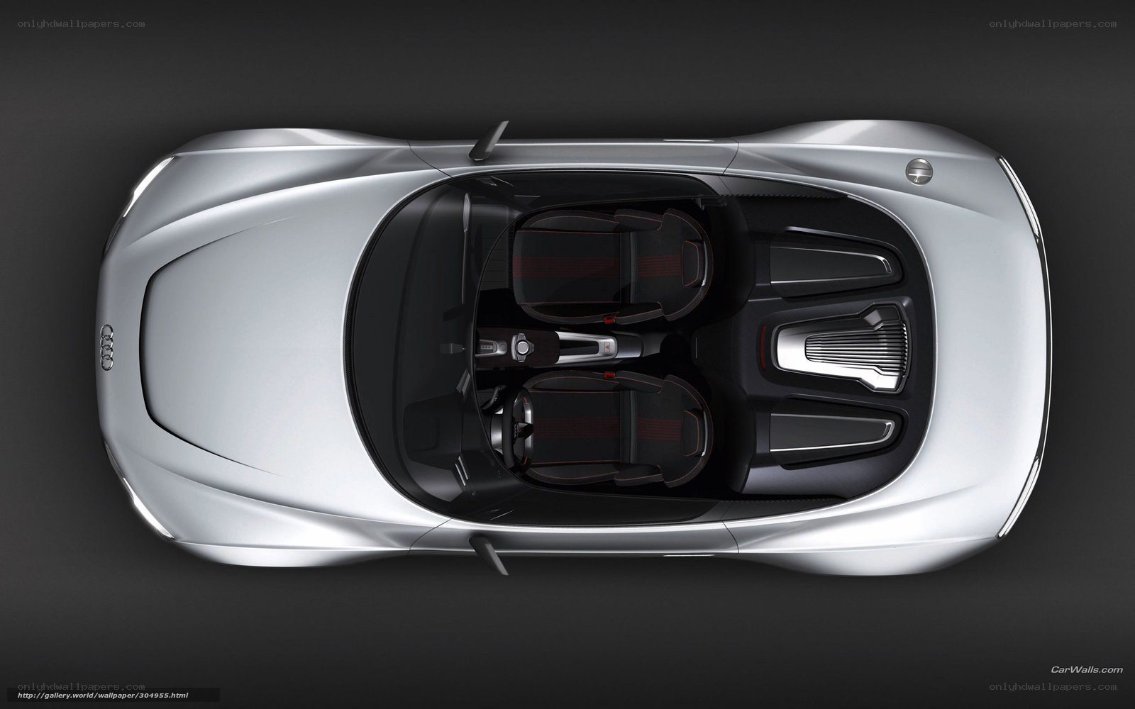 Audi concept car interior
