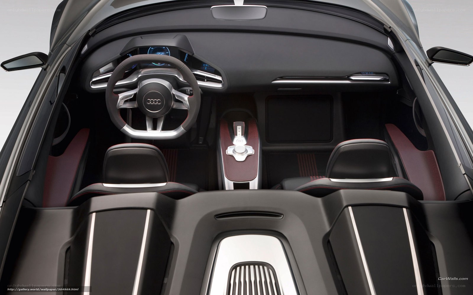 Audi concept car interior
